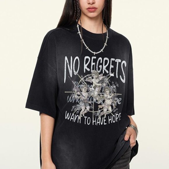 Fashion women's printed sweatshirt - Picture 3 of 4